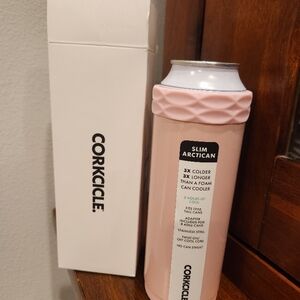 Corkcicle Rose Quartz Slim Arctican Can Cooler